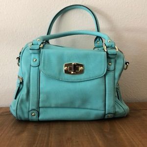 Blue purse from Target